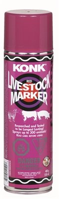 Konk Livestock Marker Re 400g