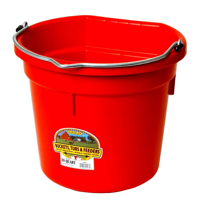 Bucket - Flat Back - 20 Quart