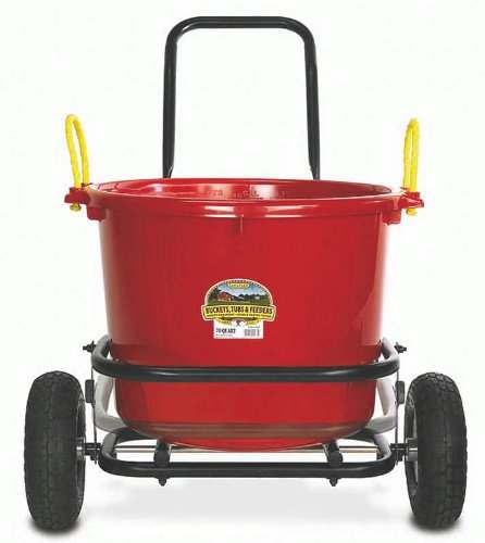 Bucket - Muck - Cart with Pneumatic Tires