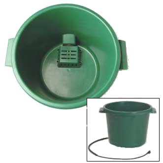 Bucket - Heated - Plastic Tub