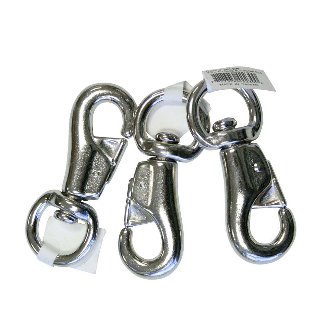 Hardware - Bull Snap with Round Swivel Eye