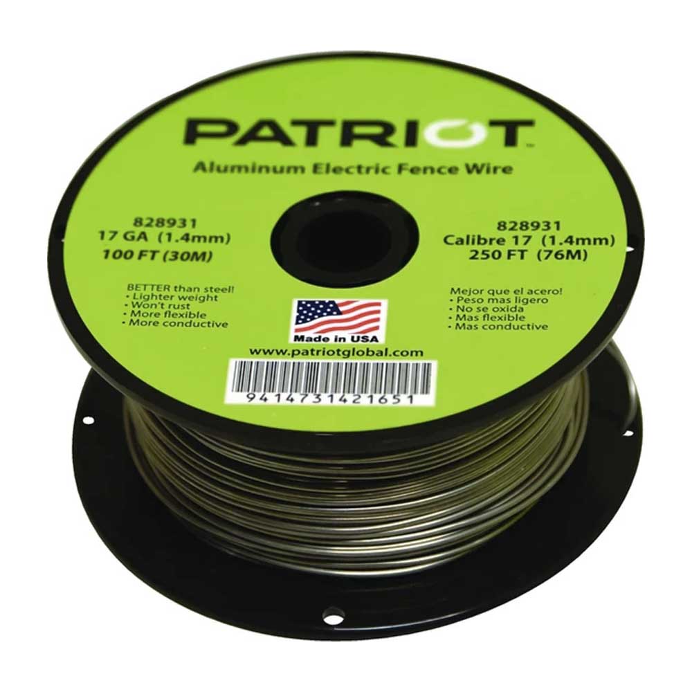 Patriot Aluminum Wire 17 ga. 100ft