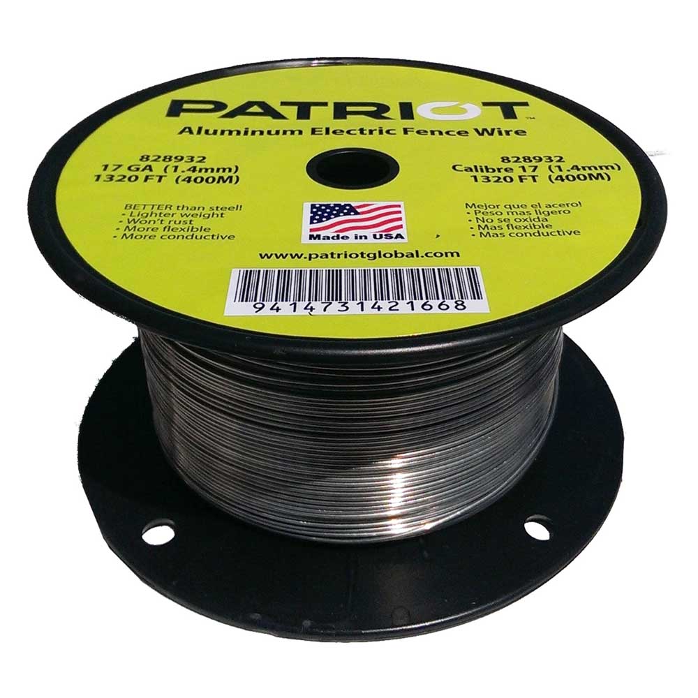 Patriot Aluminum Wire 17 ga.1320ft