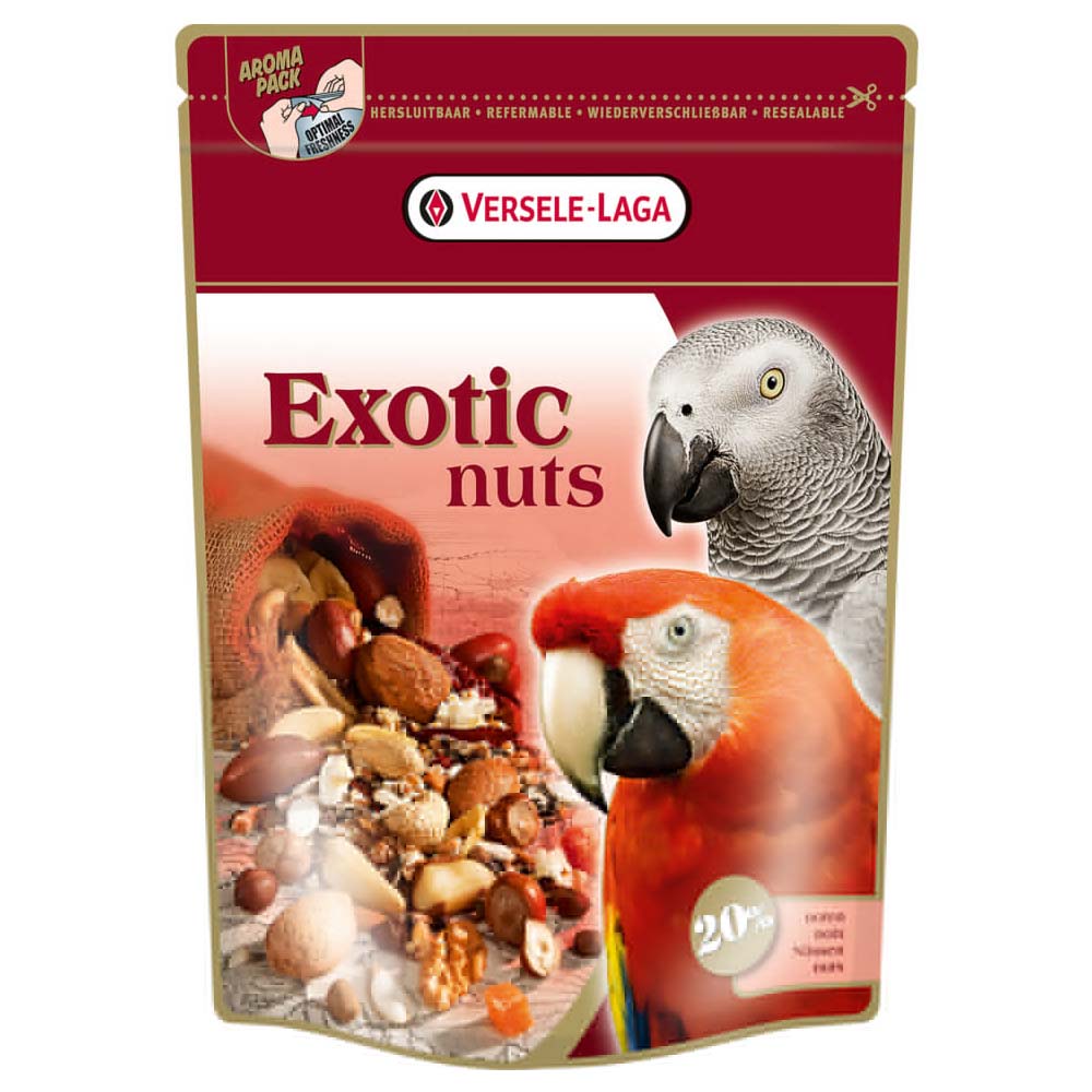 Exotic Nuts for Parrots