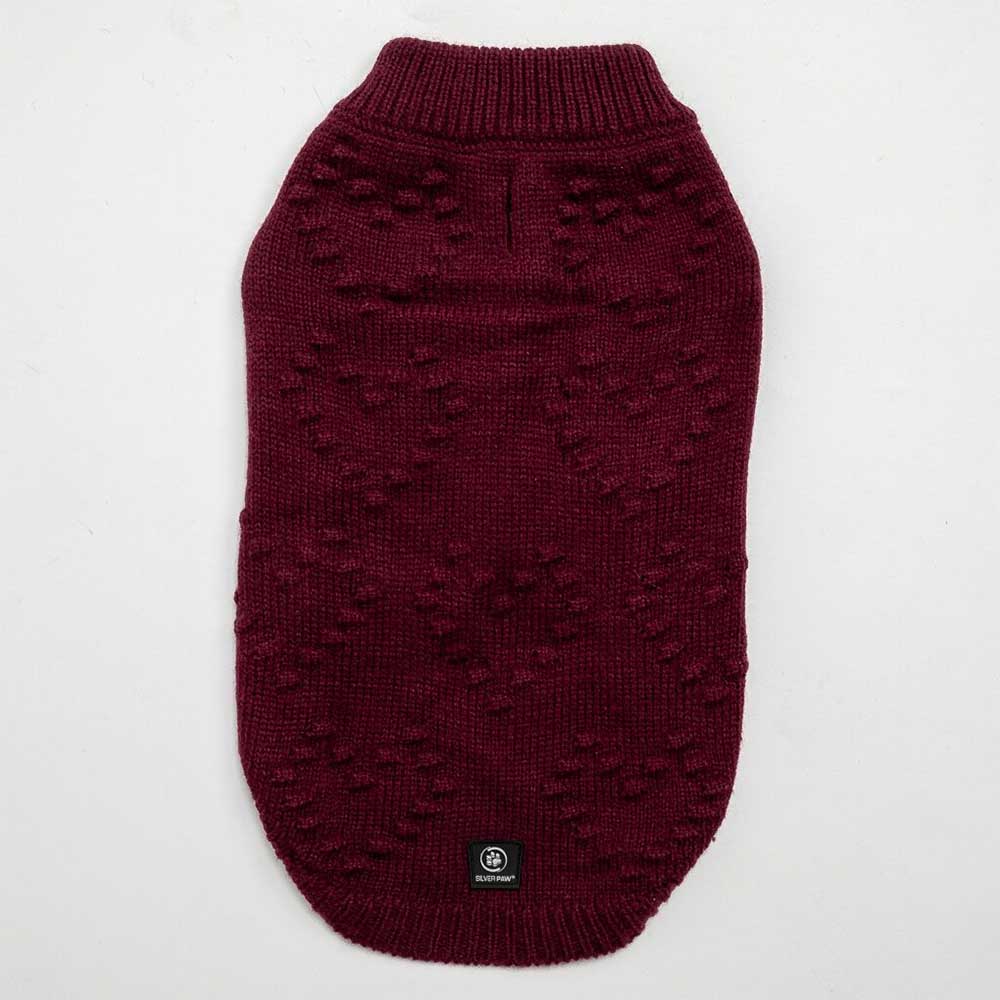 Sweater - Pom Pom Heart - Fig