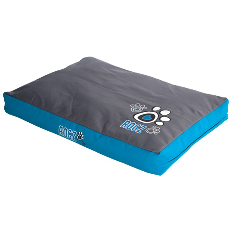 Spice Flat Bed - Turquoise Paw