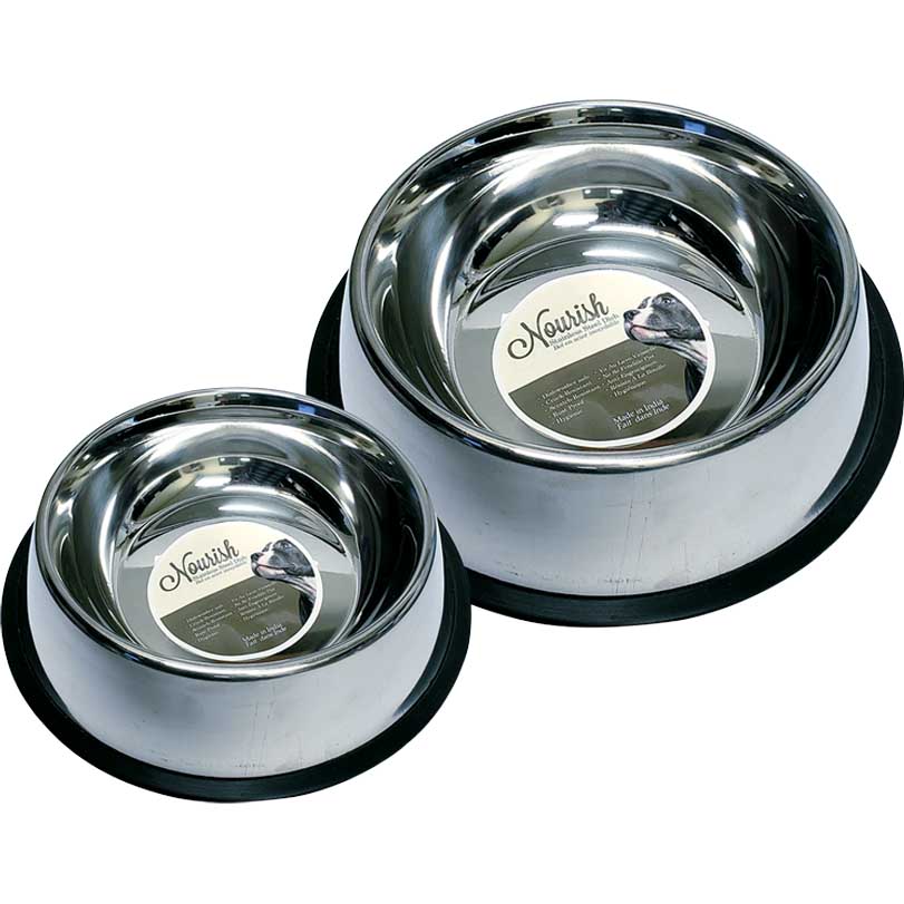 Stainless Steel Anti-Skid Bowl - Dog