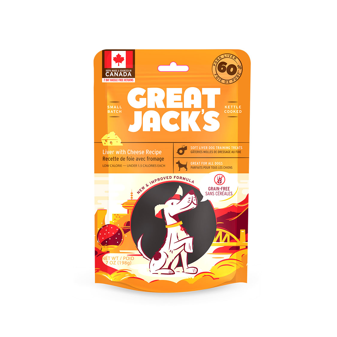 Great Jacks Liver Treats - Cheese