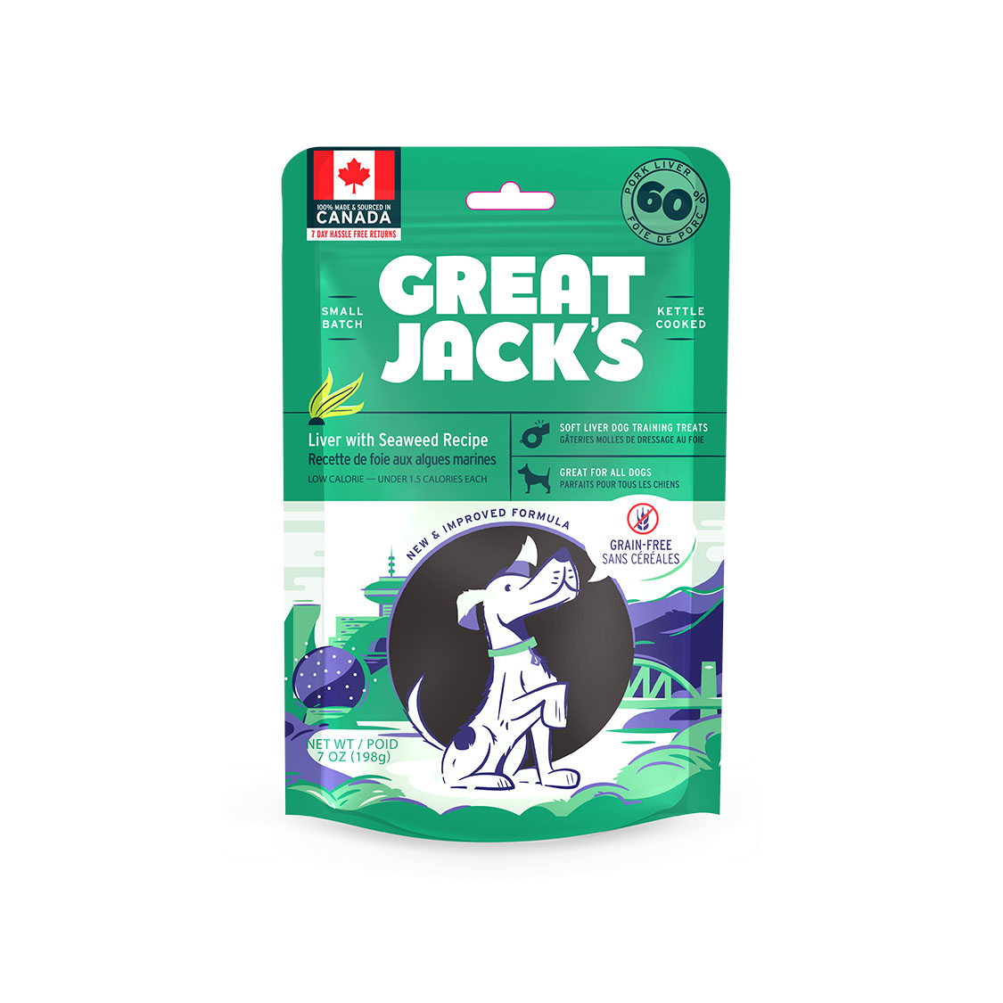 Great Jacks Liver Treats - Seaweed
