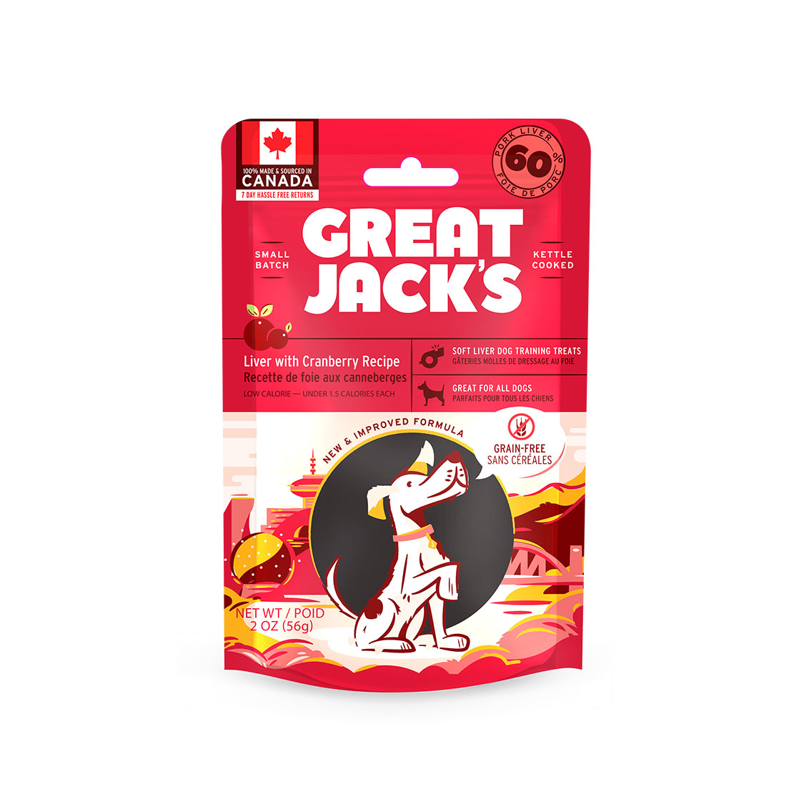 Great Jacks Liver Treats - Cranberry