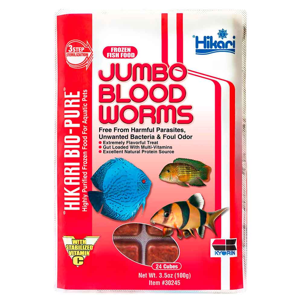 Frozen Jumbo Blood Worms