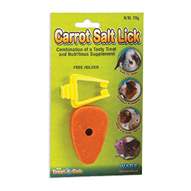 Salt Lick & Holder - Carrot